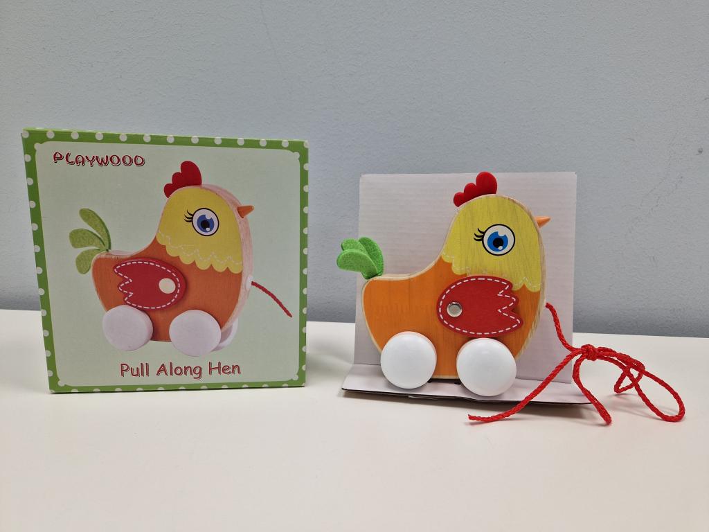 Plaatje van Playwood - Pull Along Hen